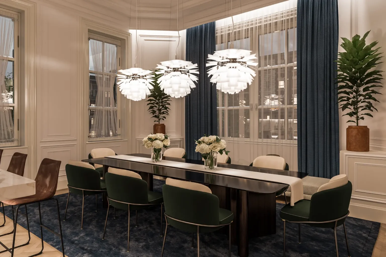 Modern interior in Dubai